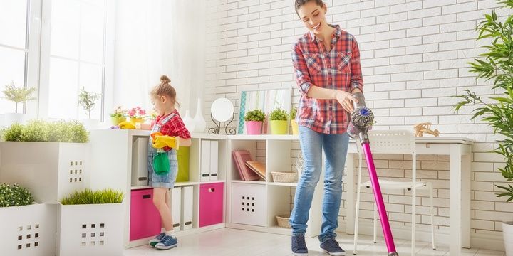 5 Habits That Help Us Keep Our Homes Perfectly Clean Keep cleaning items all over the house