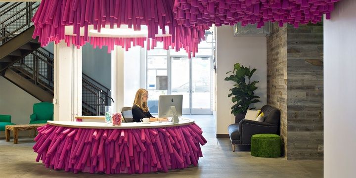 5 Offices That Look Unique and Unusual USA San Francisco Lyfts Mission District HQ