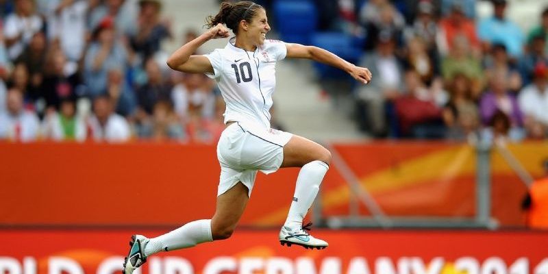 5 Greatest Soccer Players among Women Carli Lloyd